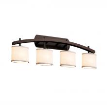  FAB-8594-30-WHTE-DBRZ - Archway 4-Light Bath Bar