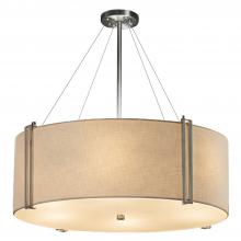  FAB-9517-CREM-NCKL - Reveal 48" Drum Pendant