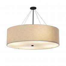  FAB-9599-CREM-MBLK - Classic 60" Drum Pendant