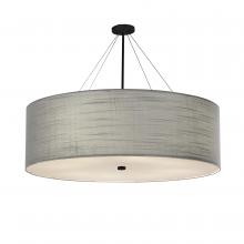  FAB-9599-GRAY-MBLK - Classic 60" Drum Pendant