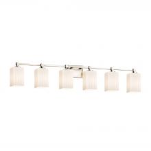  FSN-8426-15-RBON-NCKL - Tetra 6-Light Bath Bar