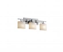  FSN-8703-30-OPAL-CROM-LED3-2100 - Aero 3-Light LED Bath Bar