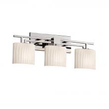  FSN-8703-30-RBON-CROM-LED3-2100 - Aero 3-Light LED Bath Bar