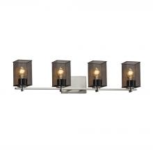  MSH-8444-15-NCKL - Era 4-Light Bath Bar