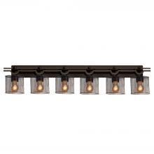  MSH-8506-30-DBRZ - Argyle 6-Light Bath Bar