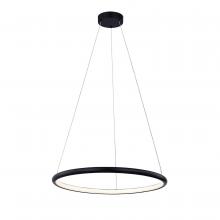 Justice Design Group NSH-4482-MBLK - Circola 25â€ LED Ring Pendant