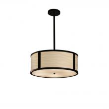  PNA-9541-WAVE-DBRZ - Tribeca 18" Drum Pendant