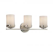  POR-8453-10-PLET-NCKL - Atlas 3-Light Bath Bar