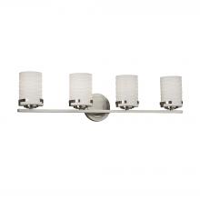  POR-8454-10-WAVE-NCKL - Atlas 4-Light Bath Bar