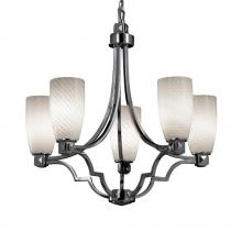  FSN-8500-30-WEVE-NCKL - Argyle 5-Light Chandelier