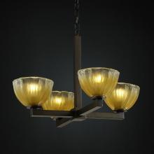  GLA-8829-26-WHTW-DBRZ - Modular 4-Light Chandelier