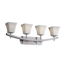  POR-8594-10-BANL-NCKL - Archway 4-Light Bath Bar