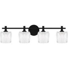  SPD8630MBK - Spade 4-Light Matte Black Bath Light