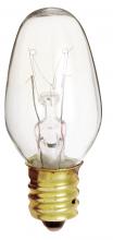  S3791 - 7 Watt C7 Incandescent; Clear; 3000 Average rated hours; 35 Lumens; Candelabra base; 120 Volt;