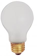  S3927 - 60 Watt A19 Incandescent; Frost; 5000 Average rated hours; 520 Lumens; Medium base; 130 Volt;