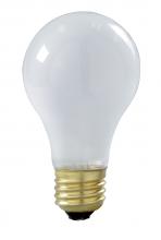  S3929 - 100 Watt A19 Incandescent; Frost; 5000 Average rated hours; 960 Lumens; Medium base; 130 Volt;