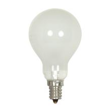  S4161 - 40 Watt A15 Incandescent; Frost; Appliance Lamp; 1000 Average rated hours; 420 Lumens; Candelabra