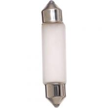  S6992 - 10 Watt miniature; T3 1/4; Frost; 10000 Average rated hours; 120 Lumens; Festoon base; 24 Volt