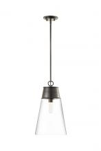  2300P12-BP - 1 Light Pendant