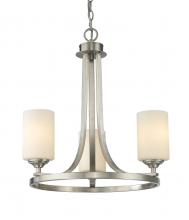  435-3BN - 3 Light Chandelier