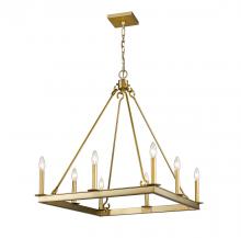  482S-8-26OBR - 8 Light Chandelier