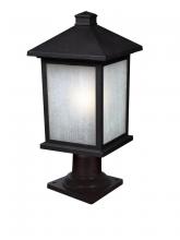  507PHB-533PM-BK - 1 Light Outdoor Pier Mounted Fixture