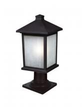  507PHM-533PM-BK - 1 Light Outdoor Pier Mounted Fixture