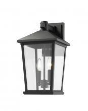  568B-BK - 2 Light Outdoor Wall Light