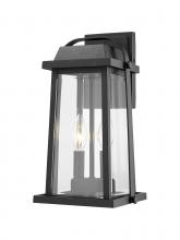  574M-BK - 2 Light Outdoor Wall Light