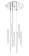  917MP12-WH-LED-9RCH - 9 Light Chandelier