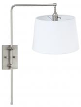  CR725-SN - Crown Point Adjustable Downbridge Wall Lamp