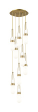 Innovations Lighting 119-452-1P-BB-G452-4GWH - Milan - 9 Light - 19 inch - Brushed Brass - Multi Pendant