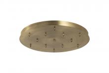  126-AB - 12 Light Round Multi Port Canopy