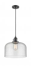  201CSW-OB-G74-L - Bell - 1 Light - 12 inch - Oil Rubbed Bronze - Cord hung - Mini Pendant