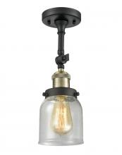  201F-BAB-G54 - Bell - 1 Light - 5 inch - Black Antique Brass - Semi-Flush Mount