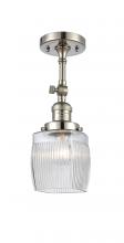  201F-PN-G302 - Colton - 1 Light - 6 inch - Polished Nickel - Semi-Flush Mount