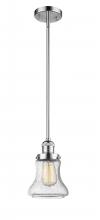  201S-PC-G194 - Bellmont - 1 Light - 7 inch - Polished Chrome - Stem Hung - Mini Pendant