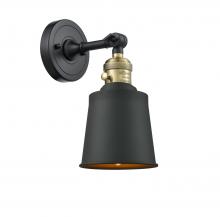  203SW-BAB-M9-BAB - Addison Sconce With Switch