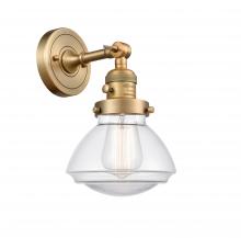  203SW-BB-G322 - Olean - 1 Light - 7 inch - Brushed Brass - Sconce