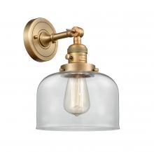  203SW-BB-G72 - Bell - 1 Light - 8 inch - Brushed Brass - Sconce