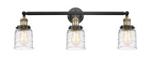  205-BAB-G513 - Bell - 3 Light - 30 inch - Black Antique Brass - Bath Vanity Light