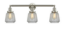  205-SN-G142 - Chatham - 3 Light - 30 inch - Brushed Satin Nickel - Bath Vanity Light