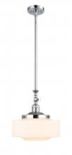  206-PC-G691-12 - Bridgeton - 1 Light - 12 inch - Polished Chrome - Stem Hung - Mini Pendant