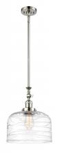 Innovations Lighting 206-PN-G713-L - Bell - 1 Light - 12 inch - Polished Nickel - Stem Hung - Mini Pendant