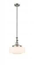  206-SN-G691-12 - Bridgeton - 1 Light - 12 inch - Brushed Satin Nickel - Stem Hung - Mini Pendant