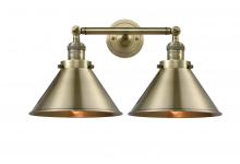  208-AB-M10-AB - Briarcliff - 2 Light - 19 inch - Antique Brass - Bath Vanity Light