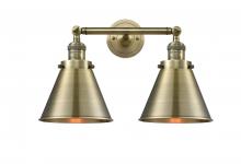  208-AB-M13-AB - Appalachian - 2 Light - 18 inch - Antique Brass - Bath Vanity Light