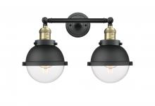  208-BAB-HFS-62-BK - Hampden - 2 Light - 18 inch - Black Antique Brass - Bath Vanity Light