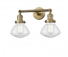  208-BB-G324 - Olean - 2 Light - 17 inch - Brushed Brass - Bath Vanity Light