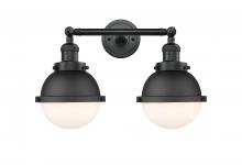  208-BK-HFS-61-BK - Hampden - 2 Light - 18 inch - Matte Black - Bath Vanity Light